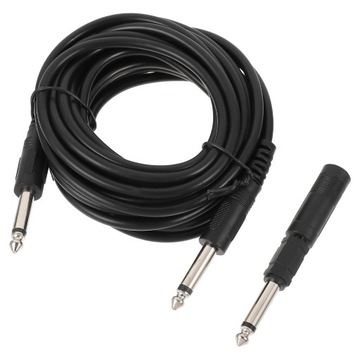 AKCESORIA KOMPUTEROWE ADAPTER GITAROWY CZARNY KABEL