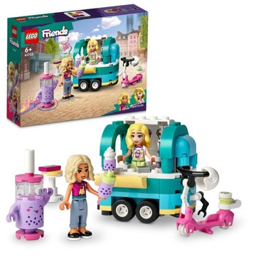 Мобильный магазин Lego Friends с пузырчатым чаем 41733