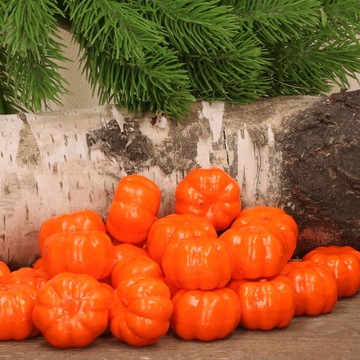 Dynia ozdobna Halloween 4 cm - 100 szt.