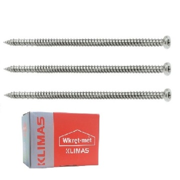 Wkręty hartowane do ościeżnic 7.5x112 stożkowe 100