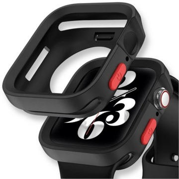 ETUI SILIKONOWE DO APPLE WATCH 4/5/6/SE 40MM OBUDOWA TPU JAK ULTRA