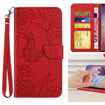 Etui z klapką do OPPO Reno 4Z 5G czerwony