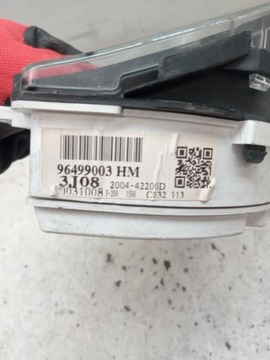 CHEVROLET NUBIRA 1.6 EU LICZNIK+ZEGARY 96499003