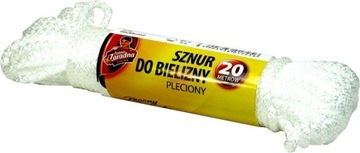 Sznur do wieszania prania pleciony 5mm / 20m