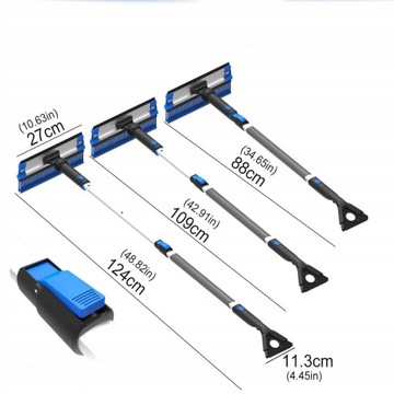 6 в 1 Уборка снега в автомобиле Уборка снега Зачистка