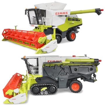 BRUDER 02119 kombajn zbożowy Class Lexion 780 z wysypem 