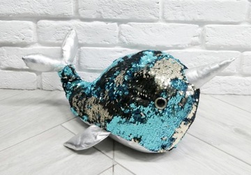 _VIVID_CEKINKOWY delfin__ dł 40cm
