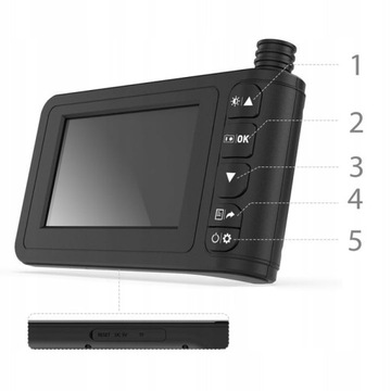 ЭНДОСКОПНАЯ КАМЕРА ДЛЯ ПРОВЕРКИ С ЖК-ЭКРАНОМ FULL HD