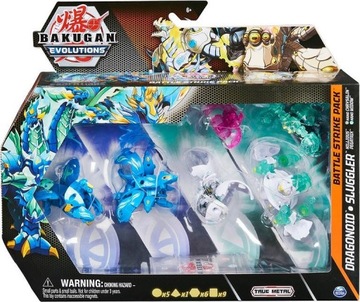 BAKUGAN EVOLUTIONS BATTLE PACK DRAGONOID SLUGGLER