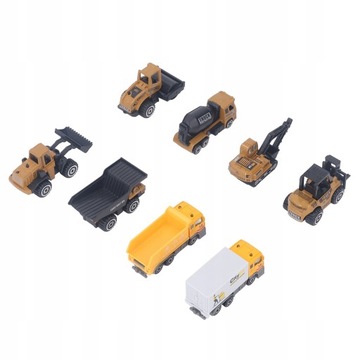 Zestaw pojazdów budowlanych dla chłopców