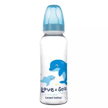 Butelka 250 ml PP Love & Sea, niebieski 59/400