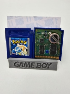 POKEMON BLUE ВЕРСИЯ ОРИГИНАЛ + БЕСПЛАТНЫЙ БРЕЛОК ДЛЯ КЛЮЧЕЙ