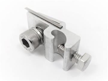 Зажим для заземления солнечной фотоэлектрической шины M8, со шпонкой, с шаровым держателем заземления