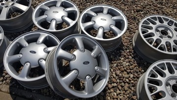 АЛЮМИНИЕВЫЕ ДИСКИ 15 ДЮЙМОВ 4X108 ET49.5 FORD ОРИГИНАЛ