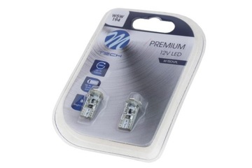 ŻARÓWKA LED W5W PREMIUM OZNACZENIA: W5W,SYMBOL PODSTAWY: W2.1X9.5D,ILOŚĆ DI