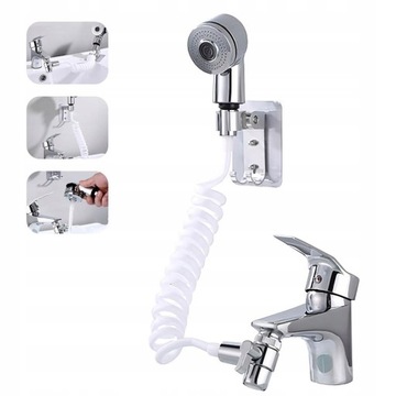 Преобразователь смесителя для душа для раковины и настенного крепления на трубе