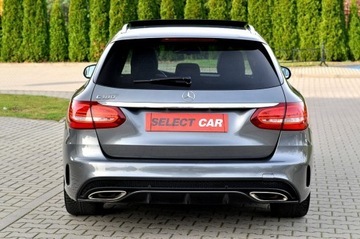 Mercedes Klasa C W205 Kombi Facelifting 1.6 180 156KM 2018 Mercedes C 180 AMG Line Full Led Panorama Dach, zdjęcie 17