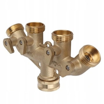 4-ХОДОВОЙ РАСПРЕДЕЛИТЕЛЬ САДОВОЙ ВОДЫ ДЛЯ ЛЕНТОЧНЫХ ШЛАНГОВ