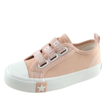 BIG STAR LL374008 DZIEWCZĘCE TRAMPKI TENISÓWKI RÓŻOWE PINK R 34