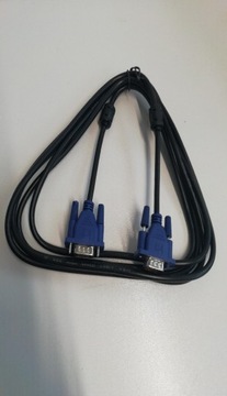 KABEL MĘSKI VGA DO MĘSKI VGA CASPERI 2,8 M CZARNY
