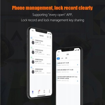 Умный замок NFC с Bluetooth-замком IP55