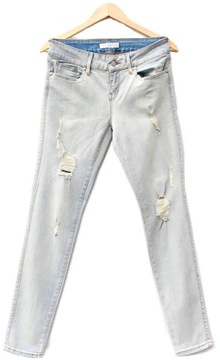 GUESS spodnie męskie jeansy z przetarciami R. 28/S