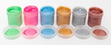 КРАСКИ Astra ДЕКОРАТИВНЫЕ ЖЕМЧУЖНЫЕ 6 цветов x 20 мл