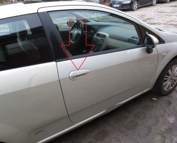 Klamka zewnętrzna przed prawa Fiat Grande Punto EVO ABARTH 3D CODE 783/A