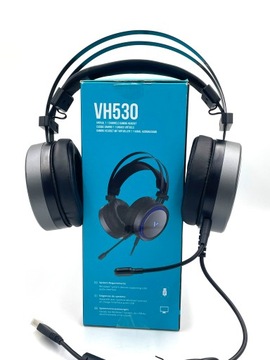 Полноразмерные ИГРОВЫЕ наушники RGB Rapoo VH530 7.1