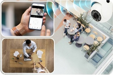 Камера Домашняя камера Поворотный ночной режим WIFI Управление телефоном