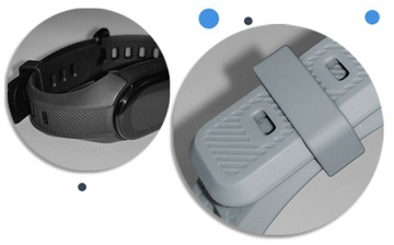 РЕМЕНЬ ДЛЯ XIAOMI MI BAND 5 6 MI BAND 7 ПРОЧНЫЙ РЕМЕНЬ + ПРОЧНЫЙ ЗАЖИМ