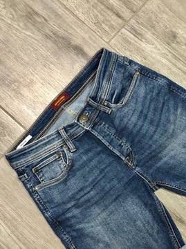 JACK&JONES Spodenki Szorty Jeansowe Męskie r. S