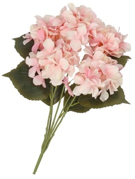 ГИДРЕНЗИЯ ГУСТОЙ КРАСИВЫЙ БУКЕТ ИЗ ИСКУССТВЕННЫХ ЦВЕТОВ КАК ЖИВЫЕ РОЗОВЫЕ X5