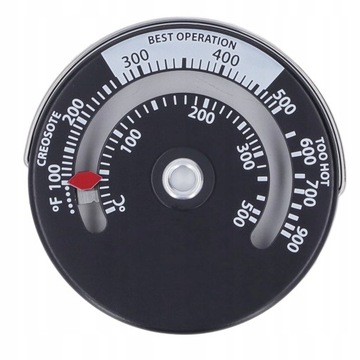 MAGNETYCZNY TERMOMETR DO KOMINKA PIECA KOZY 0-500