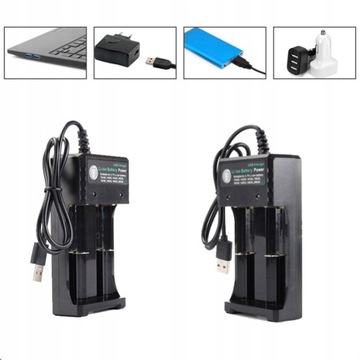 Uniwersalna ładowarka akumulatorów 18650 Smart 2Slot Li-ion