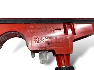 PEUGEOT PARTNER 1600CM3 2009 TŘETÍ SVĚTLO STOP DODÁVKA 9682830180