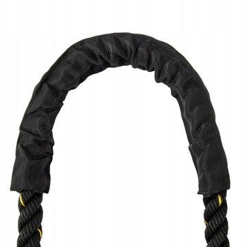 Желтая боевая скакалка 2,8 м.