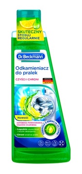 DR BECKMANN ODKAMIENIACZ DO PRALEK CZYŚCI I CHRONI USUWA BRUD PROSZKI 250ml