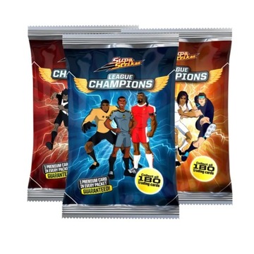 saszetki z kartami Supa Strikas league champions 1 limited 5 saszetek karty