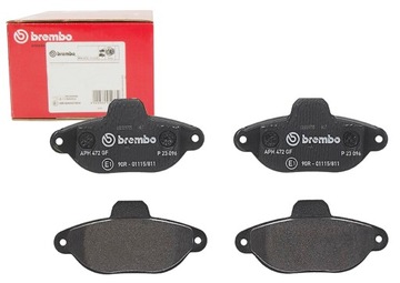 BREMBO KLOCKI PRZÓD PRZEDNIE DO FIAT CINQUECENTO