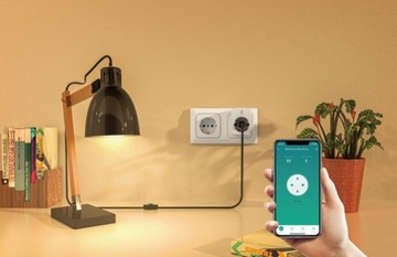 Розетка TUYA WIFI Ваттметр Таймер SMART PLUG Программатор времени WOOX
