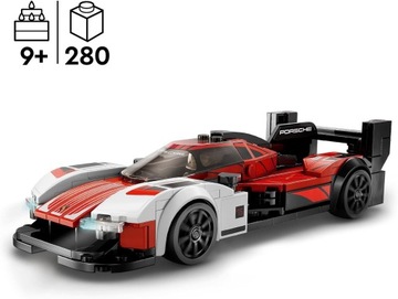 LEGO SPEED CHAMPIONS PORSHE 963 WYŚCIGÓWKA SAMOCHÓD FORMUŁA 1 ZABAWKA 9+