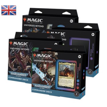 Commander Warhammer 40K Universes Beyond Deck Set