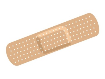 Naklejka na samochód PLASTER plasterek 20 cm