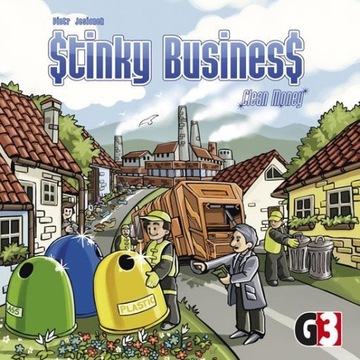 Настольная игра Stinky Business Clean Money