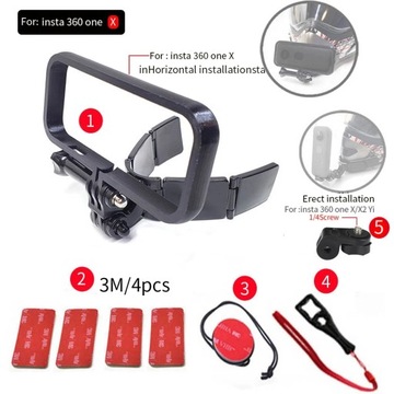 kask fullface uchwyt do mocowania podbródka do G