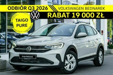 Volkswagen Taigo 2026 Volkswagen Taigo Nowa wersja Pure! 1.0 TSI 116 KM