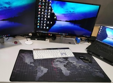 КОВРИК ДЛЯ МЫШИ КАРТА МИРА ДЛЯ СТОЛА 50x90