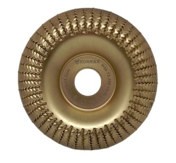 Tarcza do szlifowania drewna 3 sztuki 125mm Kormax płaska wypukła skośna