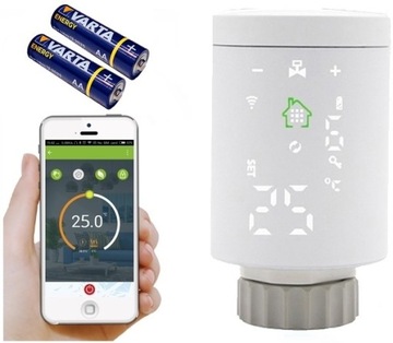 INTELIGENTNA GŁOWICA TERMOSTAT TUYA ZIGBEE WIFI